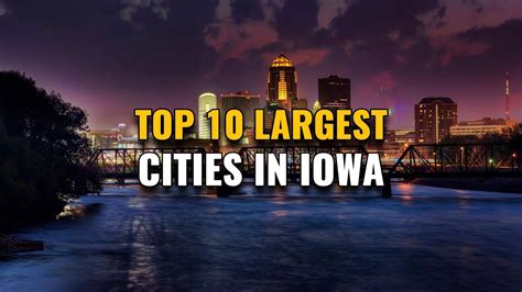 iowa biggest cities|16 Biggest Cities in Iowa Ranked Accordingly .